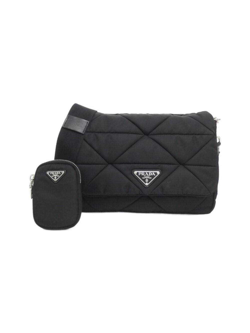 Prada Shoulder Bag Silver